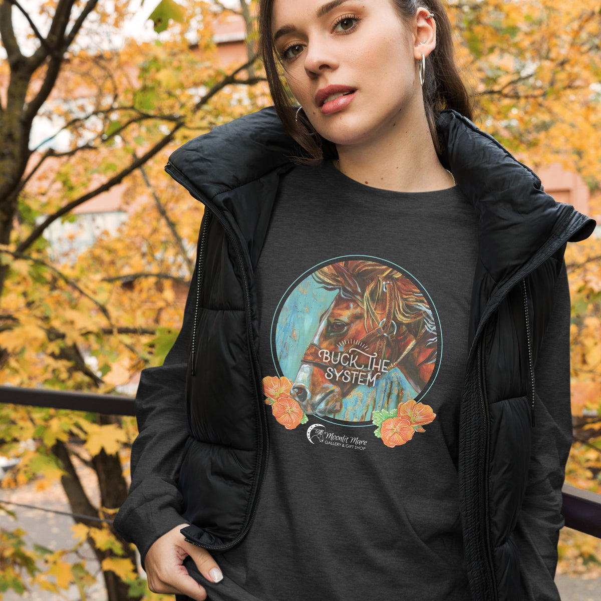 Buck the System - Unisex Long Sleeve Tee