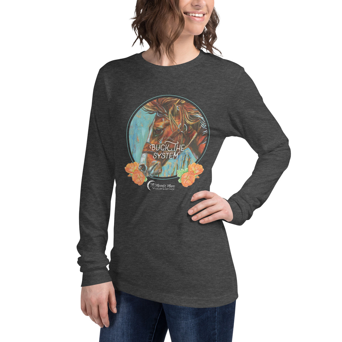 Buck the System - Unisex Long Sleeve Tee