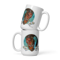 Stay Wild 15 oz  white glossy ceramic mug