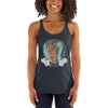 Stay Wild - Women's Racerback Tank in Navy