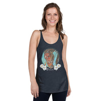Stay Wild - Women's Racerback Tank in Navy